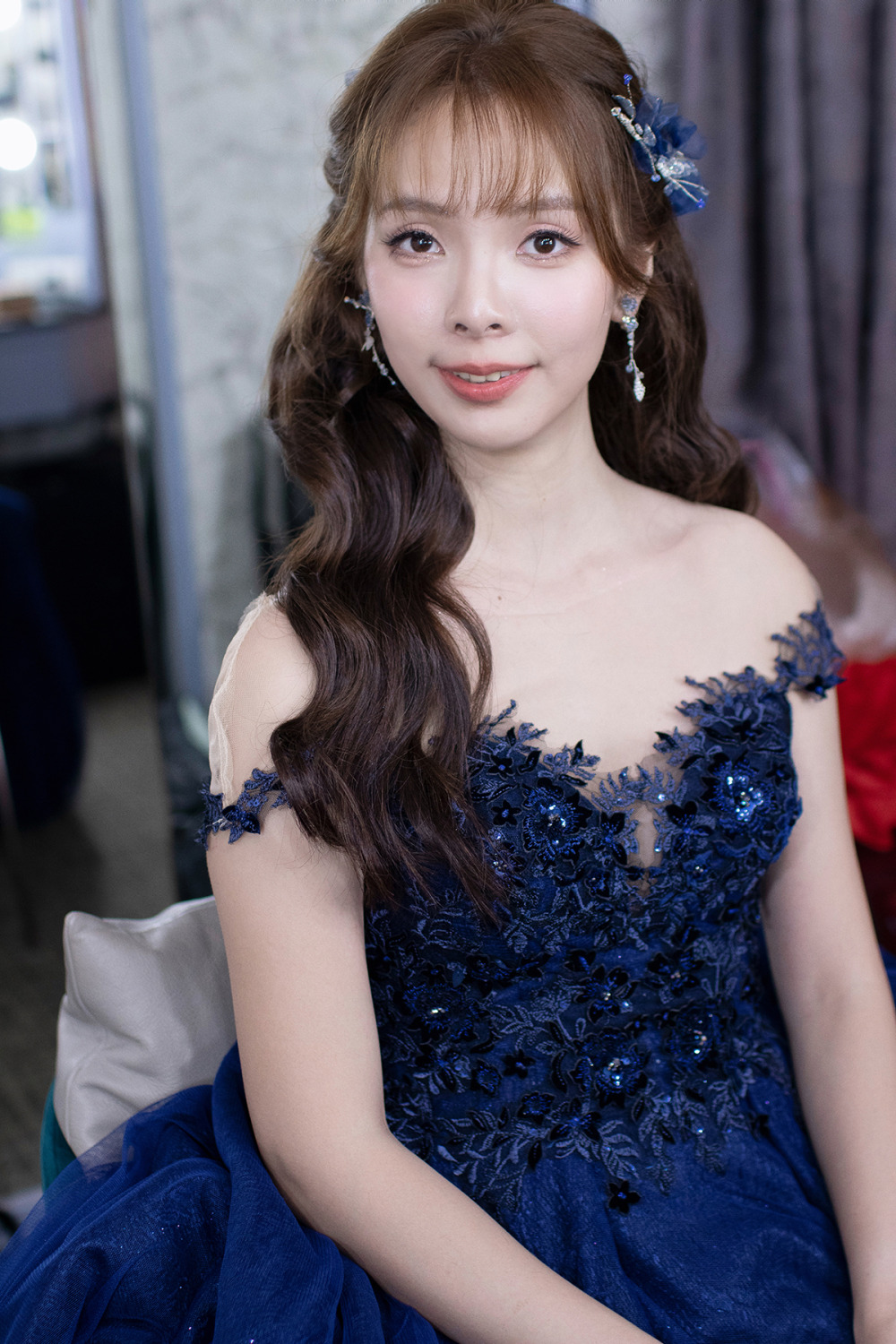 新娘秘書｜自然清新教會婚禮造型/晚宴時尚千金造型~芸
