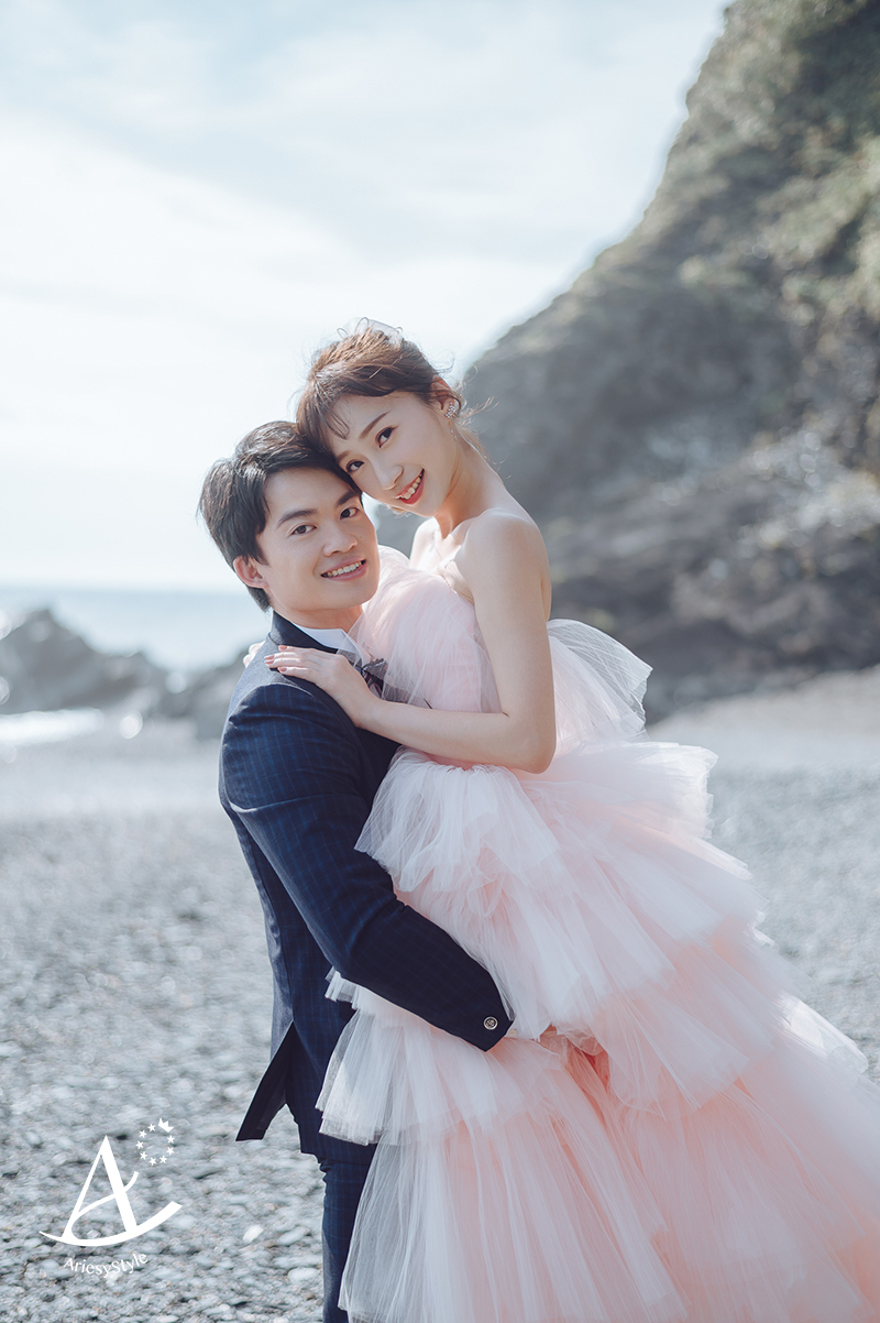 婚紗攝影,婚紗推薦,婚紗景點宜蘭,多層次蛋糕裙禮服,婚紗照,Ariesy婚紗,婚攝大嘴