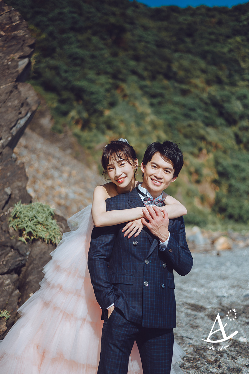 婚紗攝影,婚紗推薦,婚紗景點宜蘭,多層次蛋糕裙禮服,婚紗照,Ariesy婚紗,婚攝大嘴