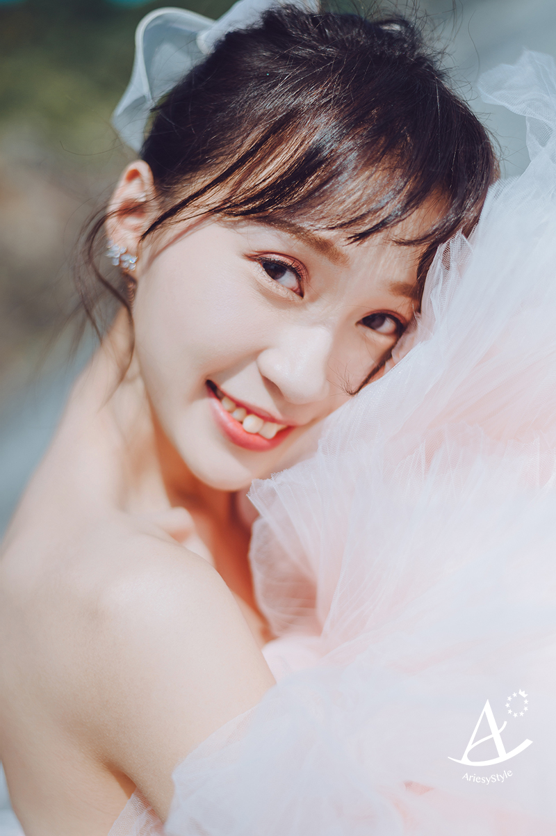 婚紗攝影,婚紗推薦,婚紗景點宜蘭,多層次蛋糕裙禮服,婚紗照,Ariesy婚紗,婚攝大嘴