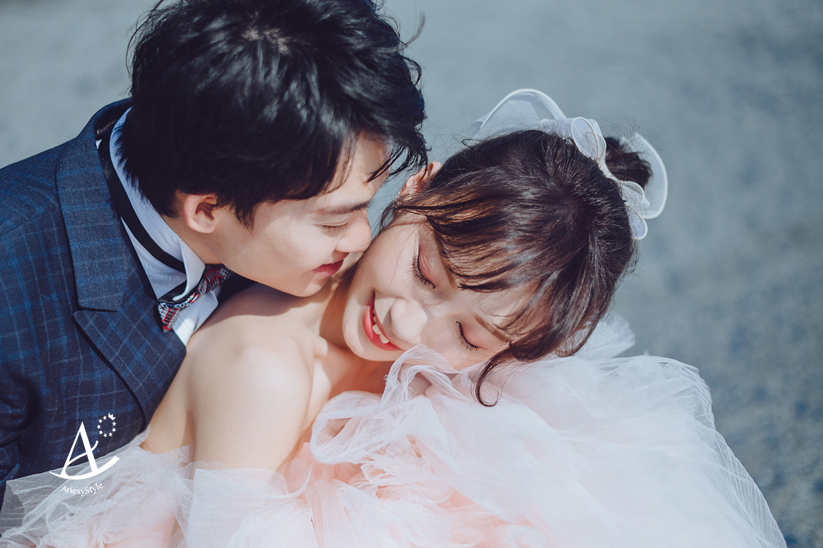 婚紗攝影,婚紗推薦,婚紗景點宜蘭,多層次蛋糕裙禮服,婚紗照,Ariesy婚紗,婚攝大嘴