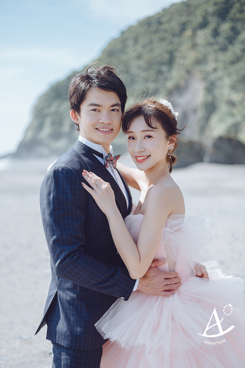 婚紗攝影,婚紗推薦,婚紗景點宜蘭,多層次蛋糕裙禮服,婚紗照,Ariesy婚紗,婚攝大嘴