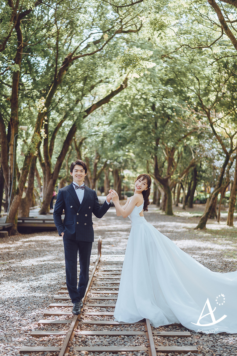婚紗攝影,婚紗推薦,婚紗景點宜蘭,韓系削肩白紗,婚紗照,Ariesy婚紗,婚攝大嘴