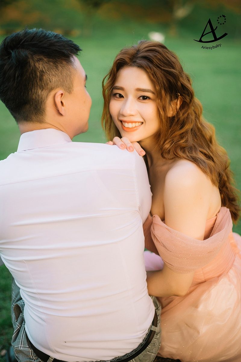 韓風婚紗推薦,婚紗景點淡水,時尚韓風捲髮,Ariesy愛瑞思婚紗,婚攝大嘴團隊